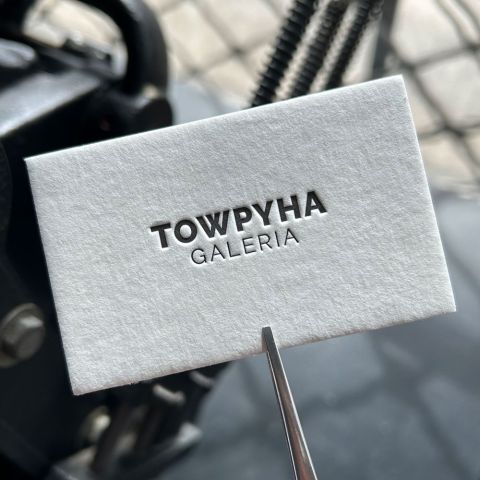 Tarjetas En Letterpress Galeria Towpyha