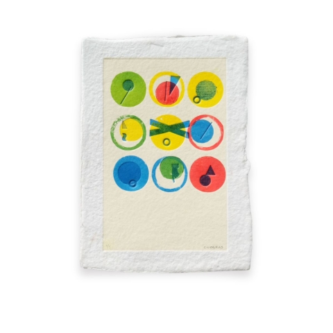 Obra Tipográfica Con Figuras Geométricas Abstracto_sn