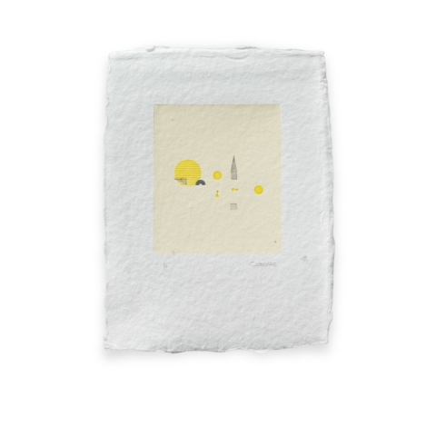 Obra Tipográfica Con Figuras Geométricas Ll3