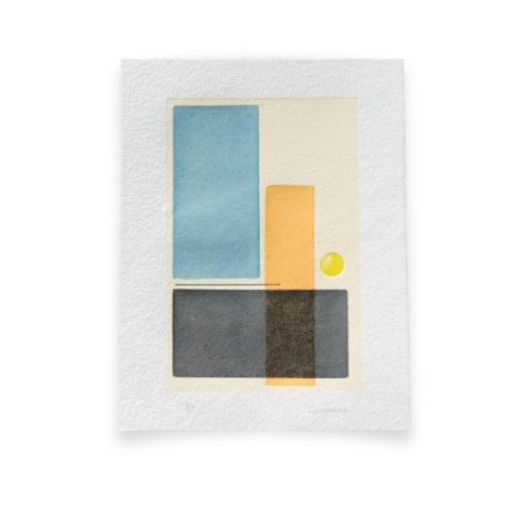 Obra Tipográfica Con Figuras Geométricas S8_c