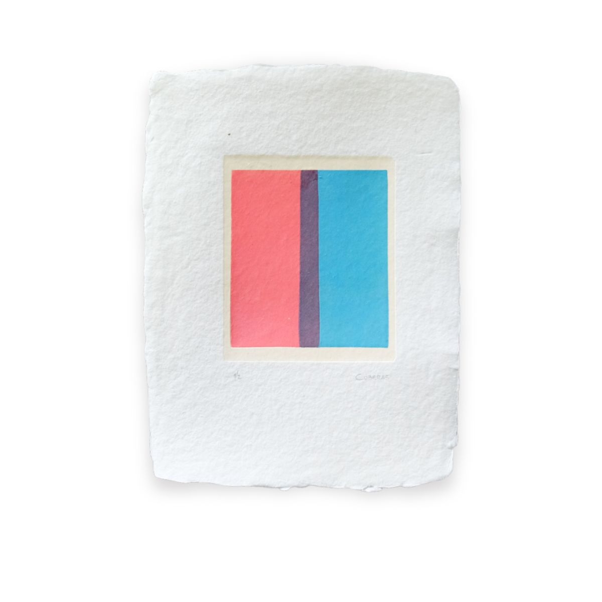 Obra Tipográfica Con Superposición De Colores N2