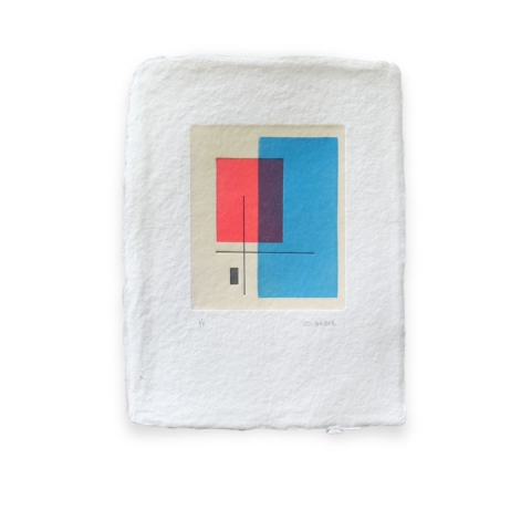 Obra Tipográfica Con Superposición De Colores N2a