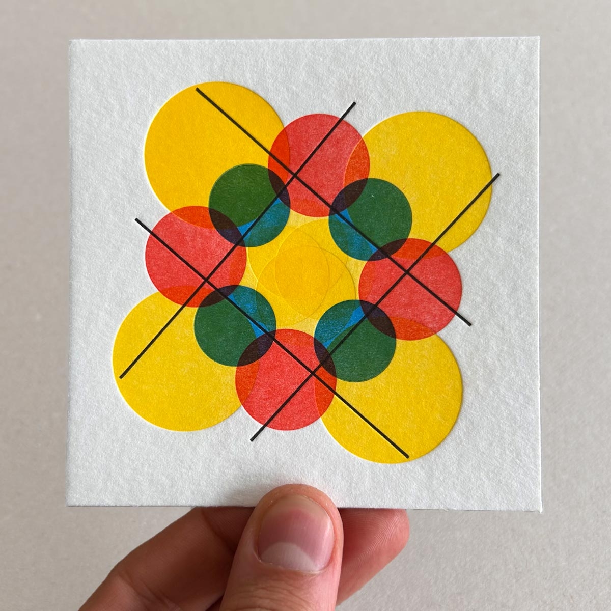 Posavasos Tipográficos Abstractos Na3