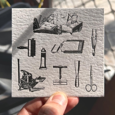 Posavasos Tipográficos Artefactos Tipográficos 1