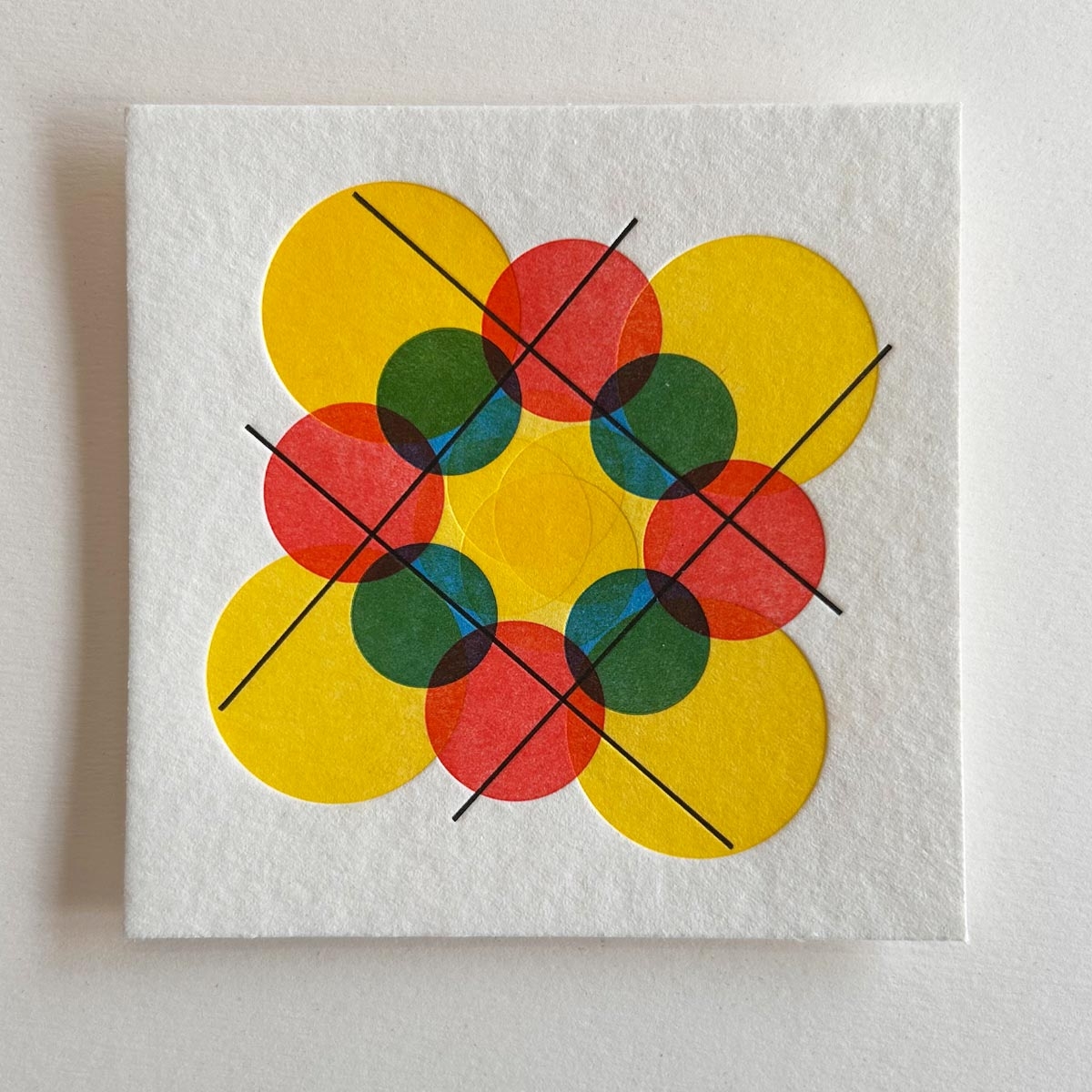 Posavasos Tipográficos Abstractos Na3