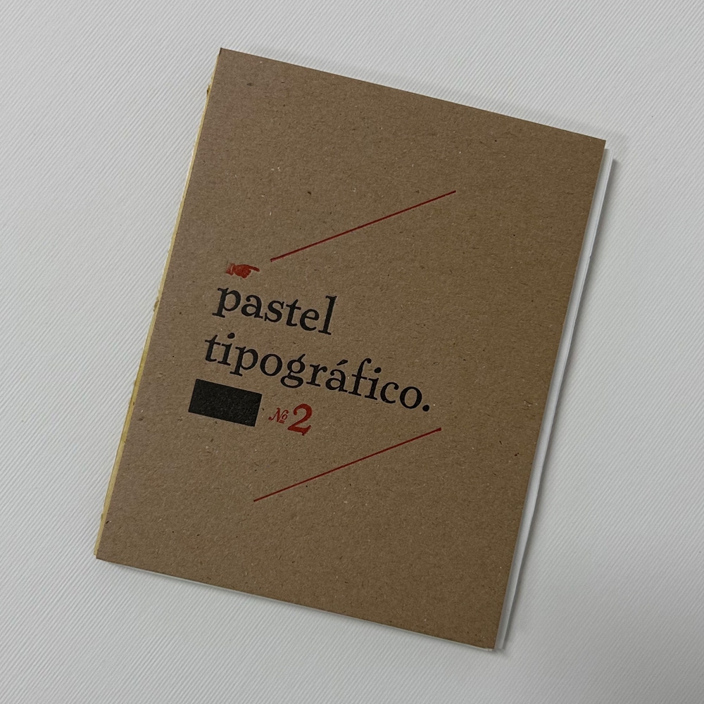 Libro Pastel Tipográfico Numero 2