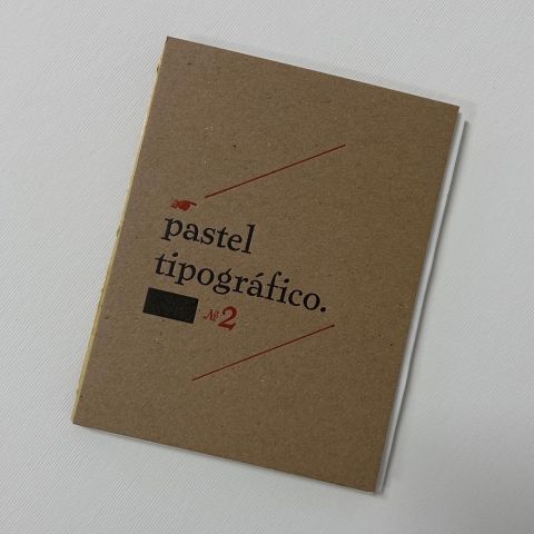 Libro Pastel Tipográfico Numero 2