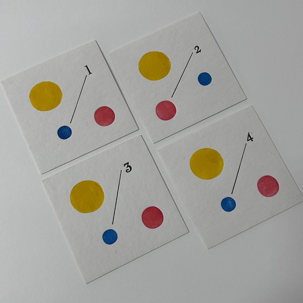 Posavasos Tipográficos Abstractos Na4