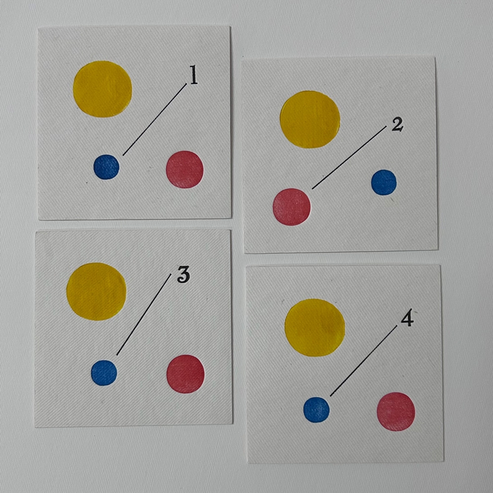 Posavasos Tipográficos Abstractos Na4