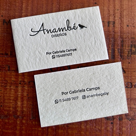 Tarjetas Personales Anambé