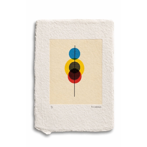 Obra Composición Tipográfica Abstracta