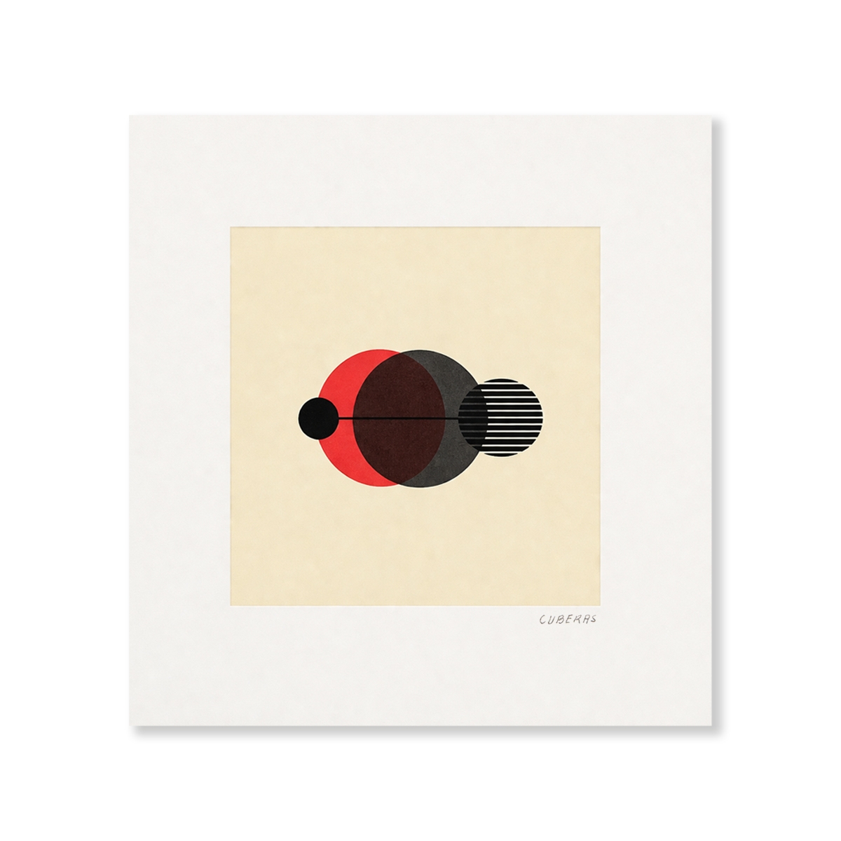 Obra Composición Tipográfica Circular 2