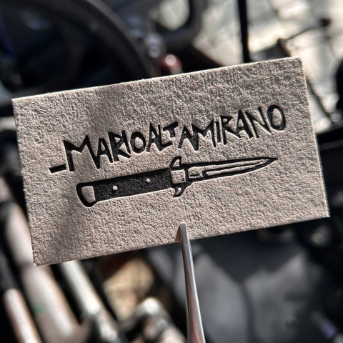 Tarjetas Personales Mario Altamirano