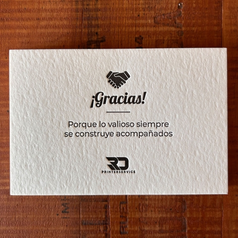 Tarjetones Para Rd Print Service