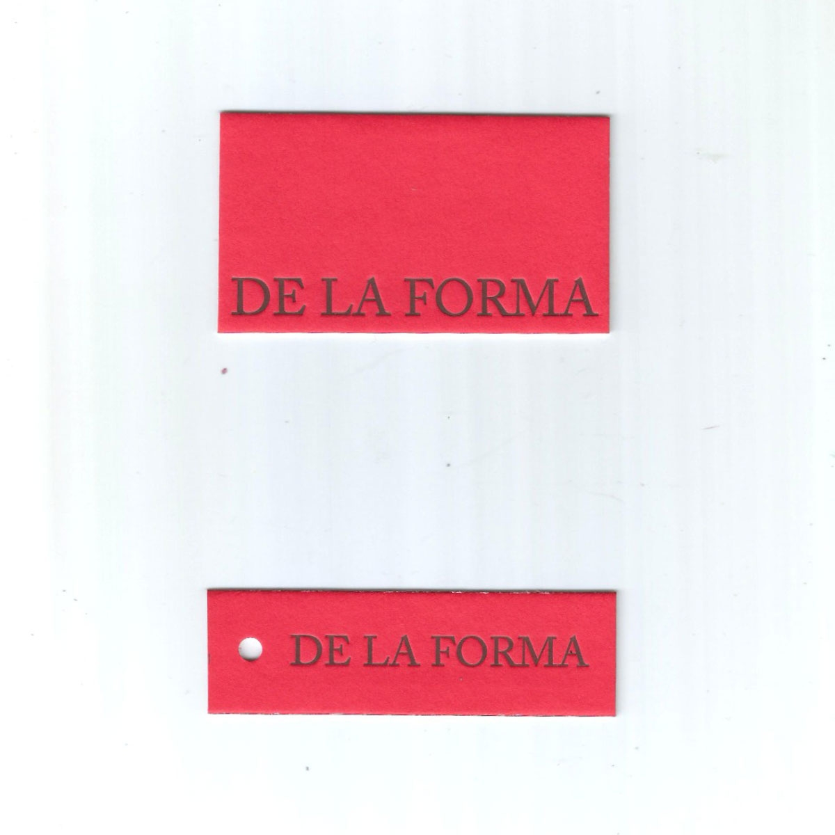 Etiquetas Personales Estudio De La Forma