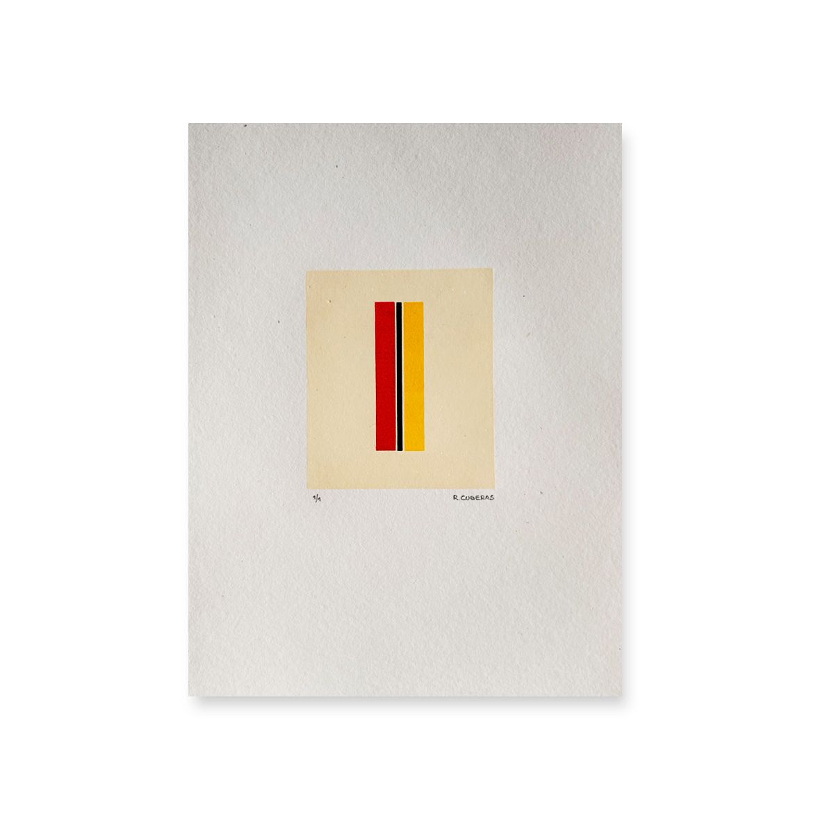 Obra Composición Tipográfica Abstracta 2