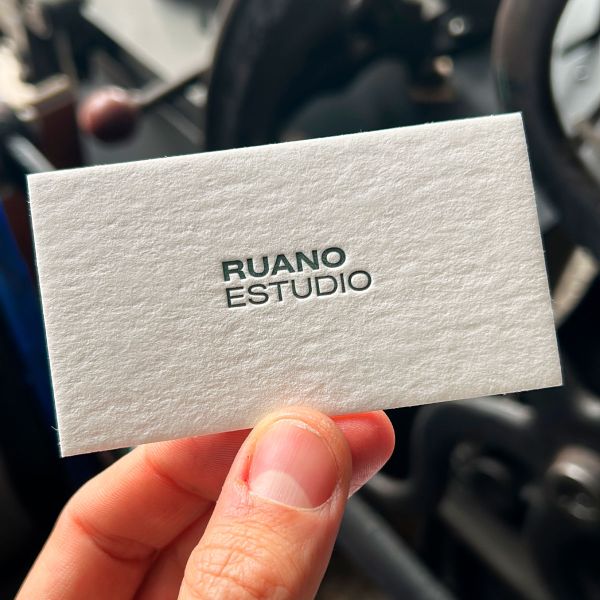 Tarjetas Personales Estudio Ruano