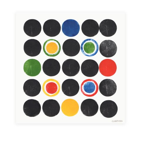 Obra Composición Tipográfica - Rotación