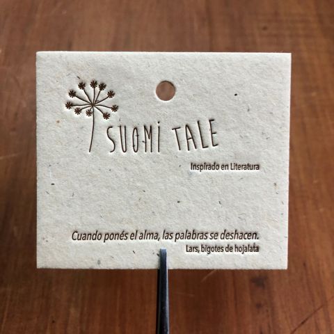 Etiquetas Letterpress Suomi Tale
